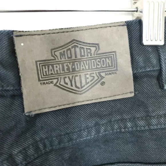 HARLEY Davidson Vintage Bootcut jeans. Size 10 - Picture 4 of 7